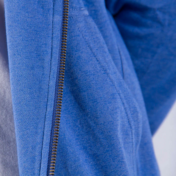 UrGarding EMF shielding double layers zipper-up hoodie with U-SILVER radiation-shielding fabric