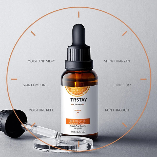 TRSTAY Vitamin C Serum For Face Moisturizing Brightens Skin Repair Smooth Facial Essence Serum Facial Care Skincare Products