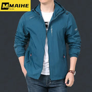 2023 Quick Dry Lightweight Jacket Men Summer Camping Fishing Sun Protection Jacket Ultra Light Hooded Casual Outwear Skin Coats