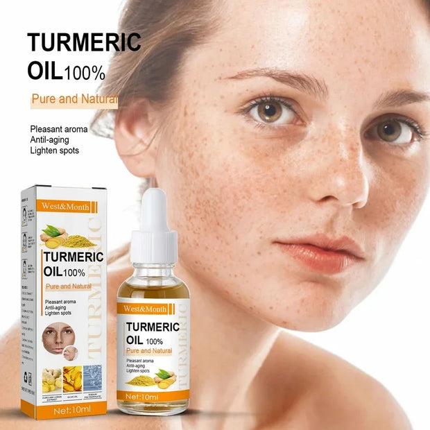 Turmeric Essential Oil Remove Dark Spots Anti Wrinkle Face Serum Acne Treatment Shrink Pores Whitening Moisturizing Skin Care