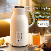 Xiaomi 1.9L Smart Coffee Thermos Temperature Digital Display Vacuum Flasks Large Capacity Home Modern Fashion Hot Water Bottle