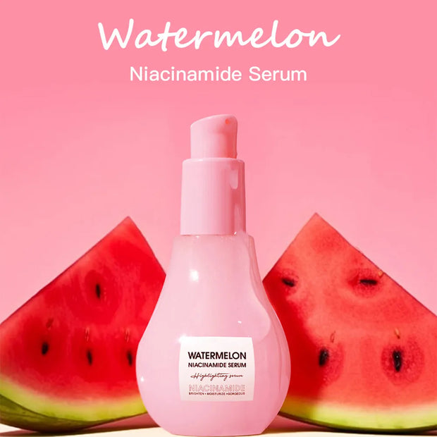 Watermelon Niacinamide Face Serum New Glowing Face Moisturizing Whitening Drops Skin Nourish Brightening Anti-aging Liquid