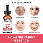 Retinol Face Serum 2.5% With Hyaluronic Acid Anti Wrinkle Whitening Moisturizing Brightening Retinol Essence Skin Care