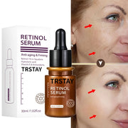 Retinol Face Serum Remove Wrinkle Essence Anti Aging Firming Hyaluronic Acid Moisturizing Nourishing Whitening Facial Skin Care