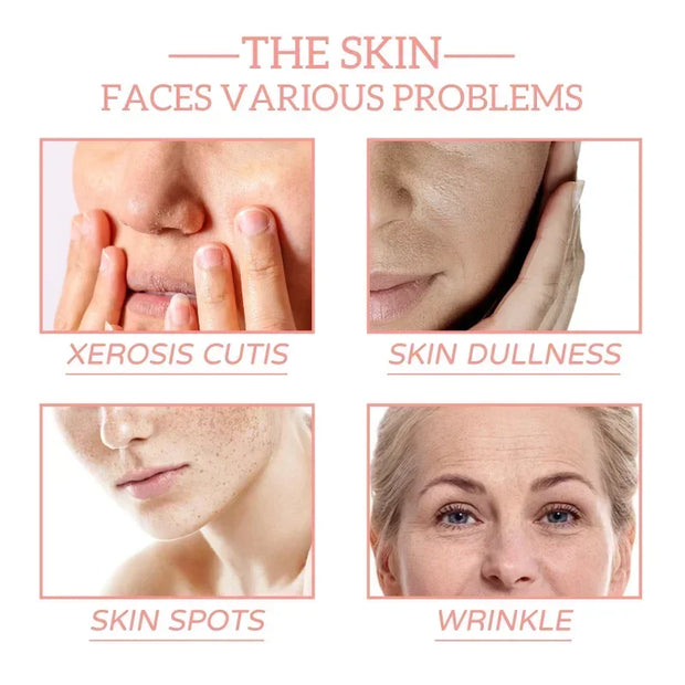 Face Serum for Moisturizing Whitening Vitamin C Anti Wrinkle Aging Hyaluronic Acid Shrink Pores Essence Skin Care Cosmetic 30ml