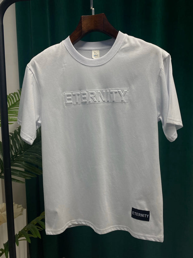 Eternity Brand New 100 Cotton Men's T-shirt Short-sleeve Man Free ironing shirt Short Sleeve Men t shirt T-shirts For Male Tops
